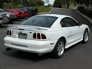 1996 Ford Mustang COBRA Rear Bumper Insert Letters SVT Stickers Indent Valence • $16.88