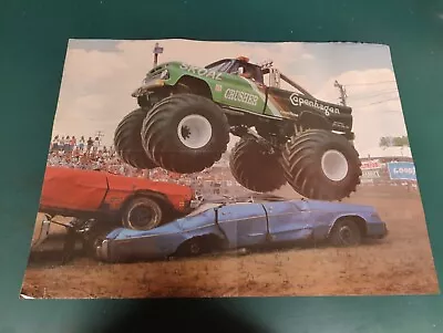 2 Sided  Vintage Monster Truck Poster  • $0.99