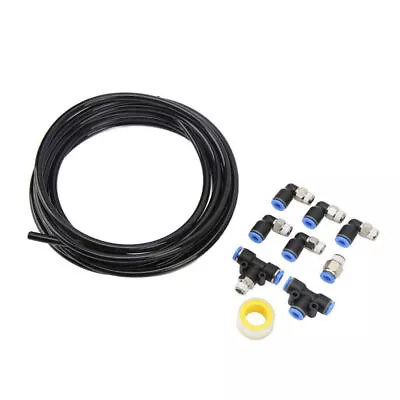 $16.89 • Buy PUSH LOCK Black Vacuum Fitting Kit Turbo Wastegate & Solenoid For Turbo Vehicles