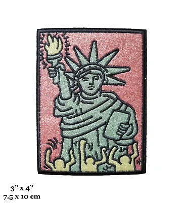 Art Statue Of Liberty Embroidered Iron On Patch • $5.99