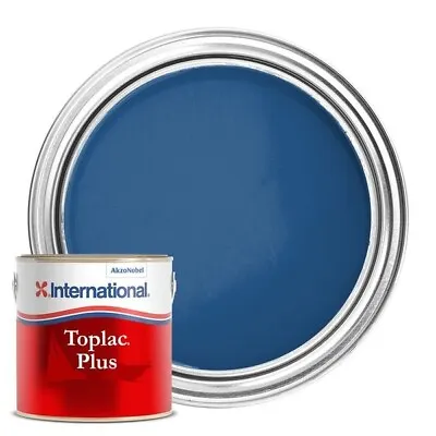 New International Toplac Plus Marine Yacht Enamel Paint. 750ml Sapphire Blue • £39.99