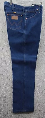 Wrangler Mens Jeans Size 36X32 1013MWZPW Blue Denim • $17