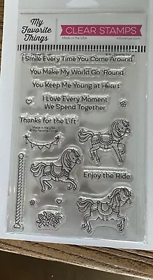 My Favorite Things Stamps- Carousel Horses • $6