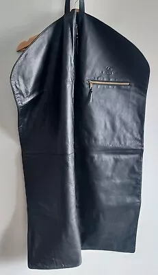 Lexus Black Leather Monogram Zip Up Garment Bag • $250