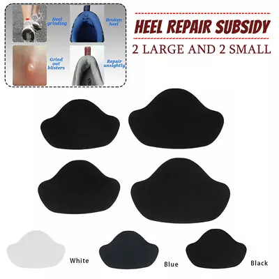 £3.17 • Buy 2Pairs Shoe Boot Pad Heel Repair Subsidy Shoes Hole Sticker Sneaker Lined Patch/