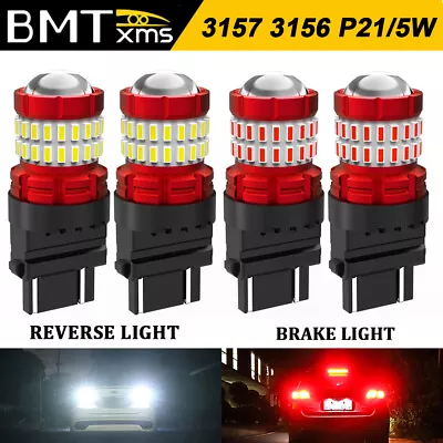 Backup Reverse / Brake 3157 3156 LED Stop Light Bulbs For Ford F-150 1997-2017 • $18.89