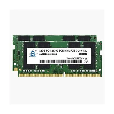 Adamanta 64GB (2x32GB) Memory Upgrade For 2020 Apple IMac 27  W/Retina 5K Dis... • $202.47