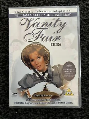 Vanity Fair 2 Disc Dvd Susan Hampshire New Factory Sealed Uk Genuine • £24.99