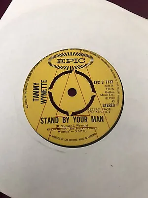 Tammy Wynette Demo Stand By Your Man 7” Vinyl • £9.99