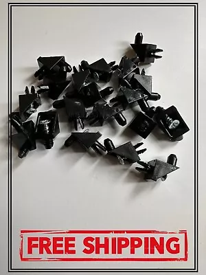 139199 X 18 IKEA PAX KOMPLEMENT WARDROBE SHELF SUPPORT PINSPlugBrackets Black • £3.50