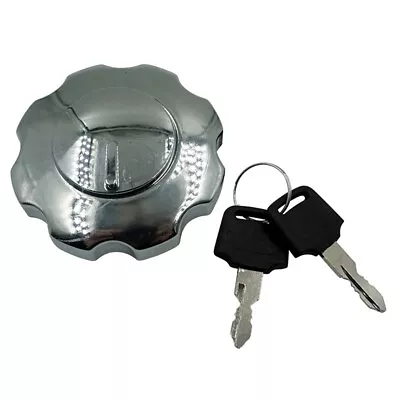 Motorcycle Motorbike ATV Gas Fuel Tank Cap Cover Locking W/ 2 Keys Universal • $8.80