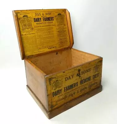 Vintage Day & Sons' No.12 Or Dairy Farmer's Medicine Chest C1895   #2421 • $169.31