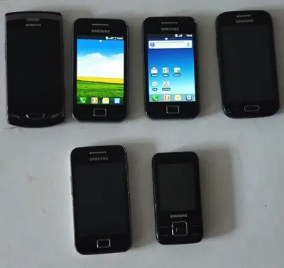 Job Lot Samsung Wave 2 Ace Ace 2 Gt E2600 Faulty Android Smartphones • £45.53