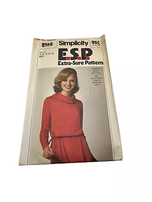 Vintage Sewing Patterns Simplicity ESP 1977 Lot Of 3 Miss Size N 10 12 And 14 • $17.04