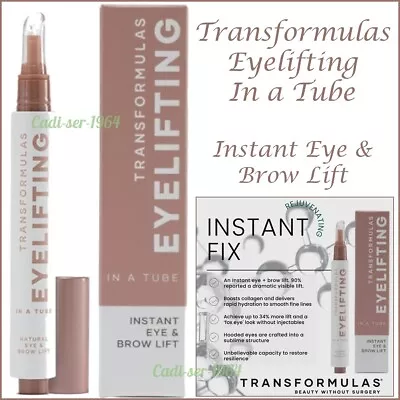 Transformulas Eyelifting In A Tube Instant Eye & Brow Lift Suitable For VEGANS • £31.99