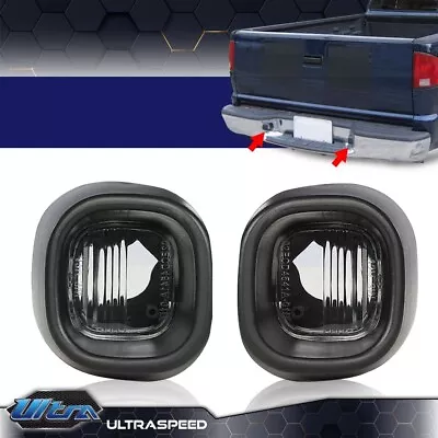 Fit For Chevy S10 GMC Sonoma Rear Bumper License Plate Lights Tag Lamps • $7.82