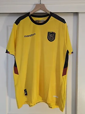 Marathon Ecuador National Team Soccer Football Jersey 2022-2023 Men Size 2XL • $65