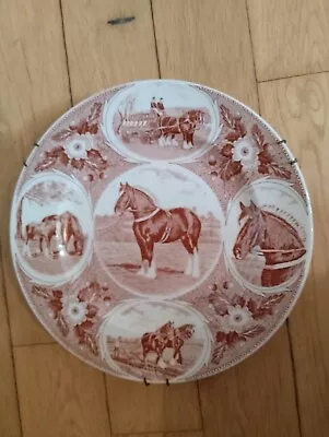 Vintage Gray-Cooper Production Shire Horse Plate Vgc • £6