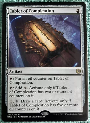 Tablet Of Compleation Magic The Gathering • £1.80