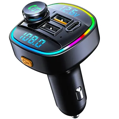 Bluetooth 5.0 FM Transmitter Car Radio MP3 Player USB Charging Handsfree Adapter • $15.20