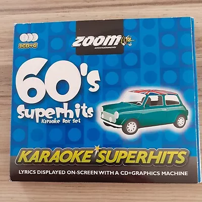 Zoom Karaoke  60's Super Hit's Box Set Cdg Discs  • £6