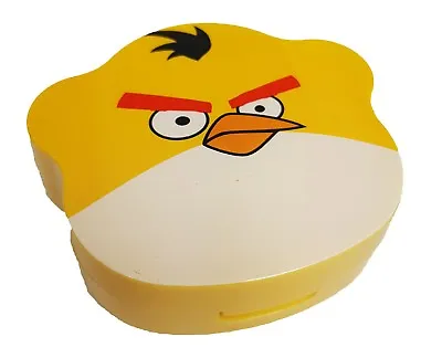 Yellow Furious Bird Coloured Contact Lens Lenses Travel Kit Mirror Case Tweezers • £6.99