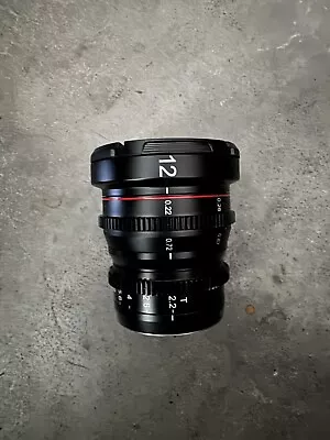 Meike T2.2/12mm Cinema Lens • $250