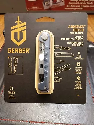 Gerber Armbar Drive Multi Tool 8 Tools In 1  2.5  Blade 4  Closed 3.1 O.Z. • $23.35