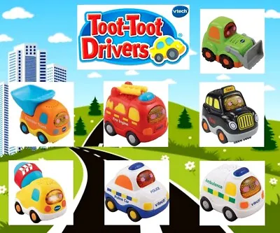 £11.99 • Buy VTech Toot Toot Driver's Vehicals,Construction,Emergency Vehicals,12 Mths-5 Yrs