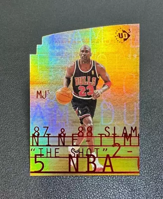 1997 Upper Deck UD3 MJ3 Michael Jordan Die Cut #MJ3-1 Bulls Nm-Mt • $10.50