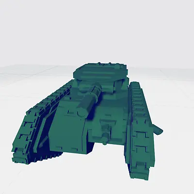 Malcador Heavy Tank Epic Scale | Alternate Warhammer 40K Miniature • $10