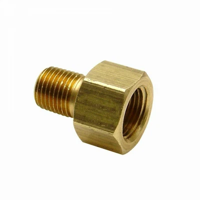 $9.86 • Buy REDUCER AIR FITTING-1/4 NPT X 3/8 NPT FEMALE 18 Degree Road King Icon V8 Hot Rod