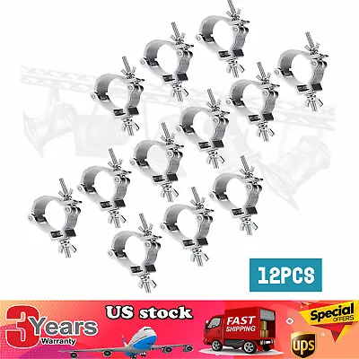 2  Global Truss O Clamp Hooks Aluminum Alloy Stage Lighting Mount 12 Pack US • $35.72