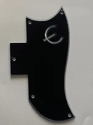 For Fit Epiphone SG Standard Style & E Logo Guitar Pickguard 3 Ply Black • $19.99