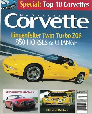 Corvette Magazine 2004 Jan - Lingenfelter Twin-turbo Z06 '61 Kelly C5r • $9.99