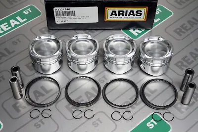 Arias Forged Pistons 76.00mm D16Z6/Y7 9.1:1 D16Y8 9.5:1 Honda Civic A3321240 • $625