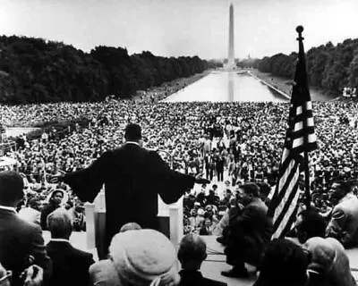 1957 Martin Luther King Conference Black And White 8x10 Photo Print • $4