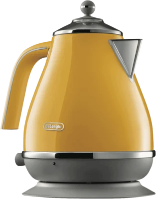 $139 • Buy DeLonghi Icona Capitals Yellow Kettle KBOC2001Y
