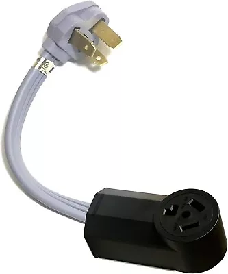 3-Prong 10-50P Stove Plug To New 3-Pin 10-30R Dryer Receptacle Cord Adapter • $49.95