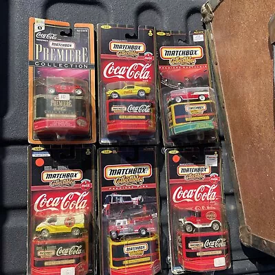 Matchbox Premiere & Special Ed Collection Coca-Cola - 1998 - Lot Of 6 Unopened • $20