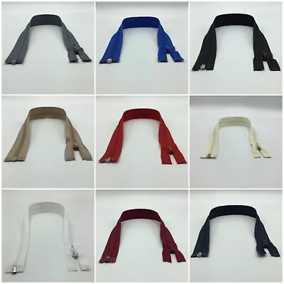 Open End Nylon Zips No 5 All Sizes & Colours ( 10 + Zips Sent Free 1st Class )  • £2.59