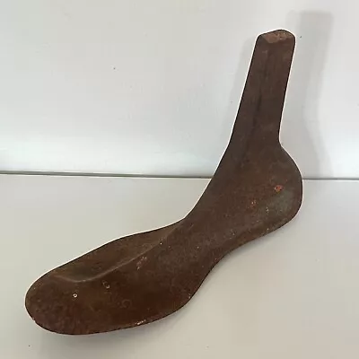 Cobblers Antique Cast Iron Shoe Last Shoemaker Anvil Cobbling Tool Door Stop • £24.99