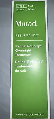 Murad Resurgence Retinal ReScuplt Overnight Treatment New In Box 1oz / 30mL • $40