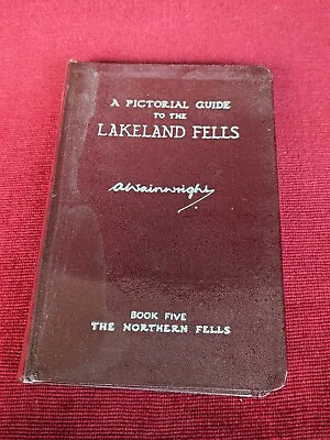 WAINWRIGHT LAKELAND FELLS NORTHERN FELLS BOOK 5. 1st Edition 1st Imp Rare 1962 • £144.95