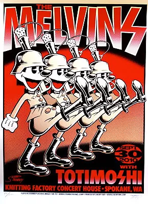 The Melvins Concert Poster 2009 Greg  Stainboy  Reinel • $91