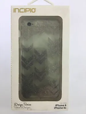 $19.95 • Buy Incipio Design Series Silver ZigZag Phone Case For IPhone 6/6s AU Seller Genuine