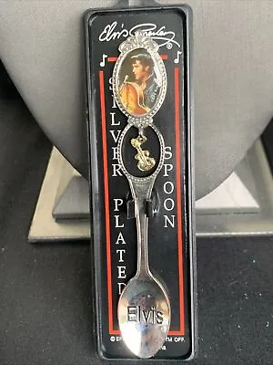 Vintage Elvis Presley Silver Plated Spoon ‘68 Comeback Special Official EPE • $12.99