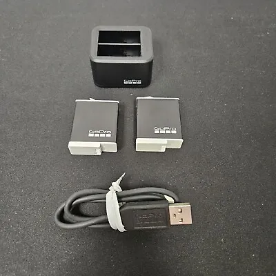 GoPro Dual Charger + Enduro Rechargeable Battery For HERO12 HERO11 HERO10 • $44.99