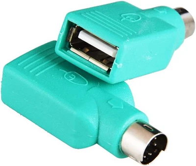 $7.96 • Buy Ps2 To Usb Femaleps/2 Male Converter Changer Adapter For Keyboard Mouse 2Pcs By