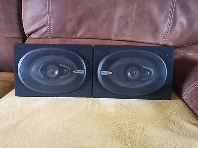 £19.99 • Buy Pioneer 800W Large Boxed 3-way Car/van Rear Shelf Deck Oval Speakers.